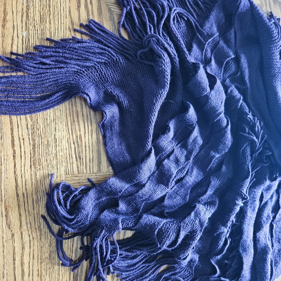 Poncho shawl knit - Picture 2 of 4